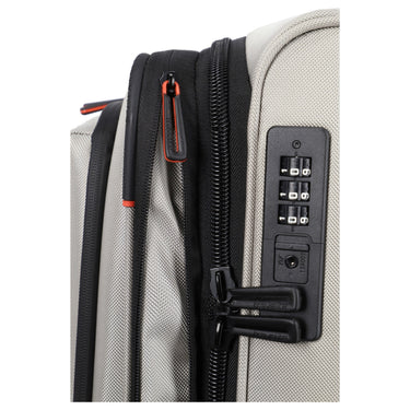 Travelite Crosslite - 4 - Rollen - Trolley M 66 cm erw. (natur) - Markenkoffer