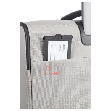 Travelite Crosslite - 4 - Rollen - Trolley M 66 cm erw. (natur) - Markenkoffer