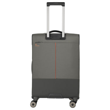 Travelite Crosslite - 4 - Rollen - Trolley M 66 cm erw. (oliv) - Markenkoffer