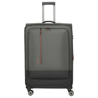 Travelite Crosslite - 4 - Rollen - Trolley XL 81 cm erw. (oliv) - Markenkoffer