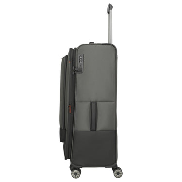 Travelite Crosslite - 4 - Rollen - Trolley XL 81 cm erw. (oliv) - Markenkoffer