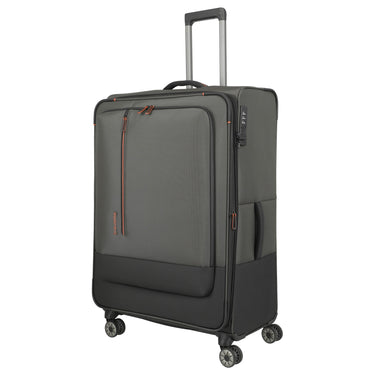 Travelite Crosslite - 4 - Rollen - Trolley XL 81 cm erw. (oliv) - Markenkoffer