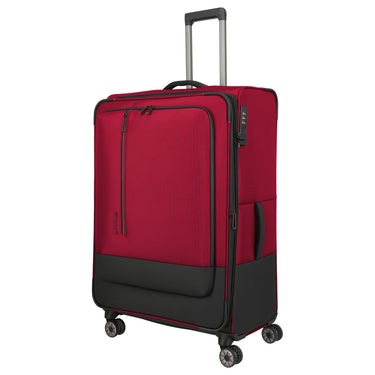 Travelite Crosslite - 4 - Rollen - Trolley XL 81 cm erw. (red) - Markenkoffer