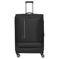 Travelite Crosslite - 4-Rollen-Trolley XL 81 cm erw. (schwarz)