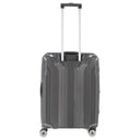 Travelite Elvaa - 4 - Rollen - Trolley M 66 cm erw (black) - Markenkoffer