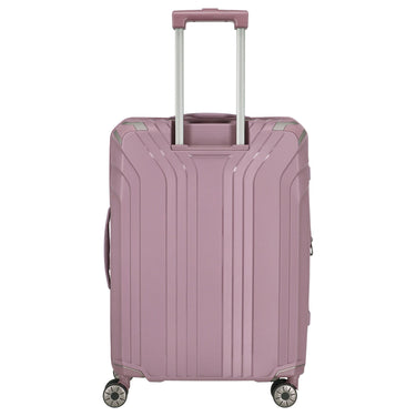 Travelite Elvaa - 4 - Rollen - Trolley M 66 cm erw (rose) - Markenkoffer