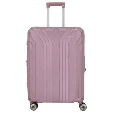 Travelite Elvaa - 4 - Rollen - Trolley M 66 cm erw (rose) - Markenkoffer