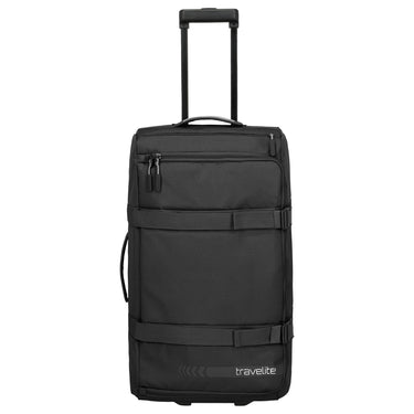 Travelite Kick - Off - Rollenreisetasche L 68 cm (schwarz) - Markenkoffer