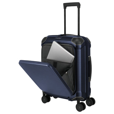 Travelite Millennium - 4-Rollen-Kabinentrolley mit Vortasche S 55 cm (navy) - Ansicht 8