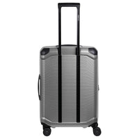 Travelite Millennium - 4-Rollen-Trolley M 67 cm erw. (silver) - Ansicht 5