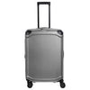 Travelite Millennium - Valise trolley 4 roues M 67 cm erw. (silver)