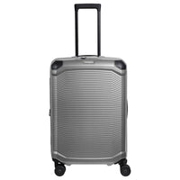 Travelite Millennium - 4-Rollen-Trolley M 67 cm erw. (silver)