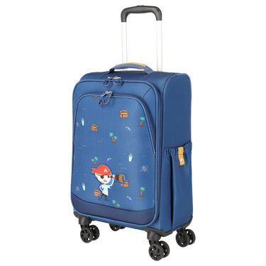 Travelite Minimover - 4 - Rollen - Kindertrolley 55 cm (Pirat) - Markenkoffer