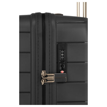 Travelite Mooby - 4 - Rollen - Trolley Set L/M/S 3tlg. erw. (black) - Markenkoffer