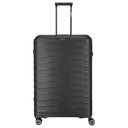 Travelite Mooby - 4 - Rollen - Trolley Set L/M/S 3tlg. erw. (black) - Markenkoffer