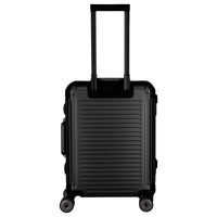 Travelite Next - 4-Rollen-Kabinentrolley mit Vortasche S 55 cm (black) - Ansicht 4