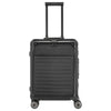 Travelite Next - Trolley cabine 4 roues avec poche avant S 55 cm (noir)