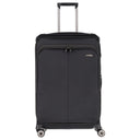 Travelite Priima - 4 - Rollen - Trolley L 79 cm erw. (black) - Markenkoffer