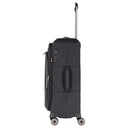 Travelite Priima - 4 - Rollen - Trolley M 68 cm erw. (black) - Markenkoffer