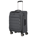 Travelite Skaii - 4 - Rollen - Kabinentrolley S 55 cm (gipfelgrau) - Markenkoffer