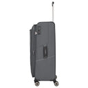 Travelite Skaii - 4 - Rollen - Trolley L 78 cm erw. (gipfelgrau) - Markenkoffer