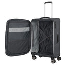 Travelite Skaii - 4 - Rollen - Trolley M 67 cm erw. (gipfelgrau) - Markenkoffer