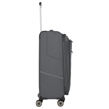 Travelite Skaii - 4 - Rollen - Trolley M 67 cm erw. (gipfelgrau) - Markenkoffer