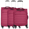Travelite Skaii 4-Rollen-Trolley Set 3tlg. S/M erw./L erw. (abendrot)
