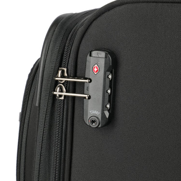 Travelite Umbria - 4 - Rollen - Kabinentrolley S 55 cm (schwarz) - Markenkoffer