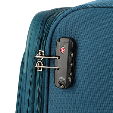 Travelite Umbria - 4 - Rollen - Trolley L 77 cm erw. (petrol) - Markenkoffer