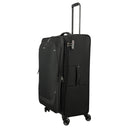 Travelite Umbria - 4 - Rollen - Trolley L 77 cm erw. (schwarz) - Markenkoffer