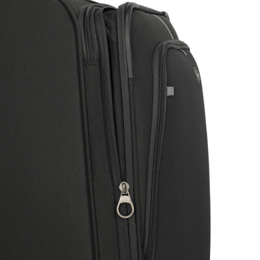 Travelite Umbria - 4 - Rollen - Trolley L 77 cm erw. (schwarz) - Markenkoffer