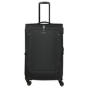Travelite Umbria - 4 - Rollen - Trolley L 77 cm erw. (schwarz) - Markenkoffer