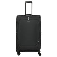 Travelite Umbria - 4-Rollen-Trolley L 77 cm erw. (schwarz)