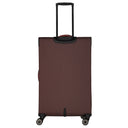 Travelite Viia - 4 - Rollen - Trolley L 77 cm erw. (Frühlingsrose) - Markenkoffer