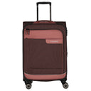 Travelite Viia - 4 - Rollen - Trolley M 67 cm erw. (Frühlingsrose) - Markenkoffer