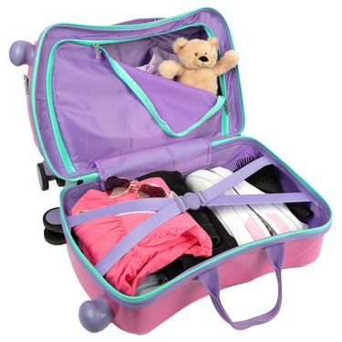 Undercover Gabby's Dollhouse Ride - On - 4 - Rollen - Kindertrolley 47.5 cm (Gabby's Dollhouse) - Markenkoffer