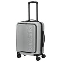 Valentino Bags Lexplor - 4 - Rollen - Kabinentrolley mit Vortasche 14" 55 cm (silver) - Markenkoffer
