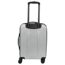 Valentino Bags Lexplor - 4 - Rollen - Kabinentrolley mit Vortasche 14" 55 cm (silver) - Markenkoffer
