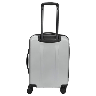 Valentino Bags Lexplor - 4 - Rollen - Kabinentrolley mit Vortasche 14" 55 cm (silver) - Markenkoffer