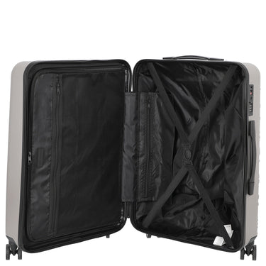 Valentino Bags Mars Carry On - 4 - Rollen - Trolley M 65 cm (silber) - Markenkoffer