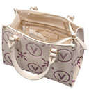 Valentino Bags Samba Re Print - Henkeltasche 25 cm (ecru/rosa) - Ansicht 7