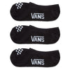 Vans Women's Classic 3 Paires - Chaussettes (noir blanc, 31,5-36)