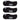 Vans Women's Classic 3 Paar - Socken (black white, 31,5 - 36) - Markenkoffer