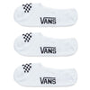 Vans Women's Classic 3 Paire - Chaussettes (blanc noir, 31,5-36)