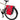 Vaude Bike Aqua Back Single 24 - Hinterradtasche 37 cm (rot) - Markenkoffer