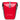 Vaude Bike Aqua Back Single 24 - Hinterradtasche 37 cm (rot) - Markenkoffer