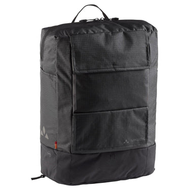 Vaude Cyclist Pack Waxed 23 - Hinterradtasche Rucksack 17L 44 cm (black) - Markenkoffer