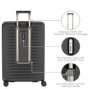 Victorinox Airox Advanced - 4 - Rollen - Trolley L 75 cm erw. (black) - Markenkoffer