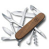 Victorinox Schweizer Taschenmesser "Huntsman Wood" 9,1 cm (Bois de noyer)